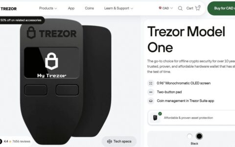 Trezor Model One硬件钱包完全指南：安全设置与使用教学