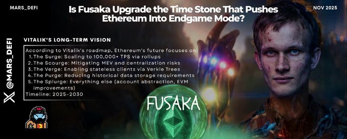 以太坊十年进化:Fusaka升级如何重塑区块链未来?