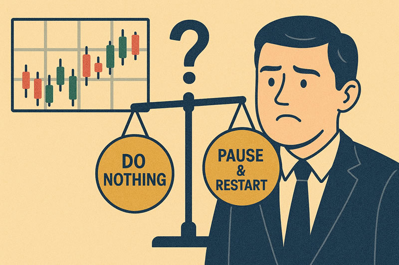 网格交易破网危机：被动等待vs主动暂停，哪种策略更赚钱？