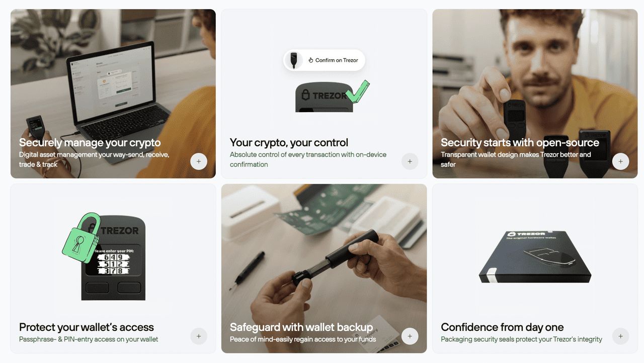 Trezor Model One功能展示