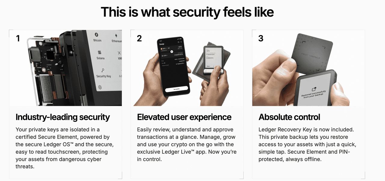 Ledger Flex功能展示