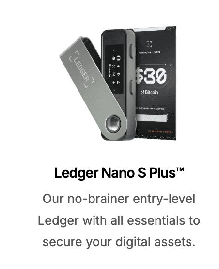 Ledger Nano S Plus