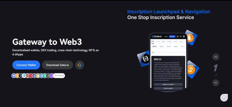 Gate Web3钱包界面