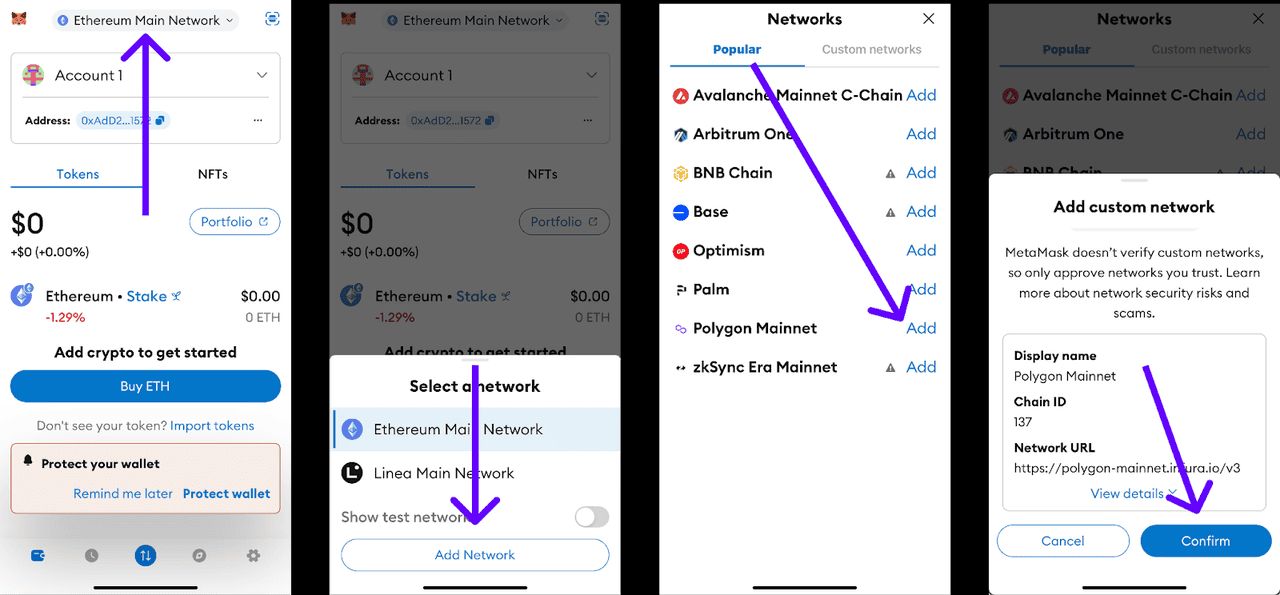 2. 在手机上手动连接