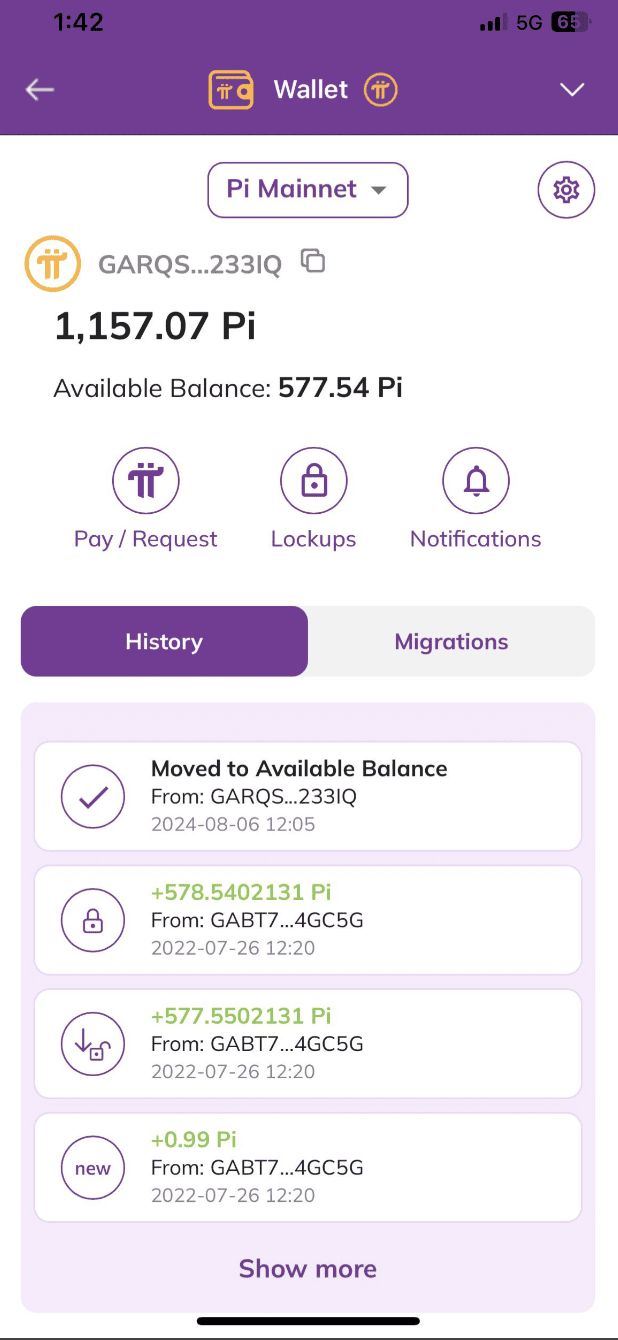 1. 官方 Pi 网络钱包_图2