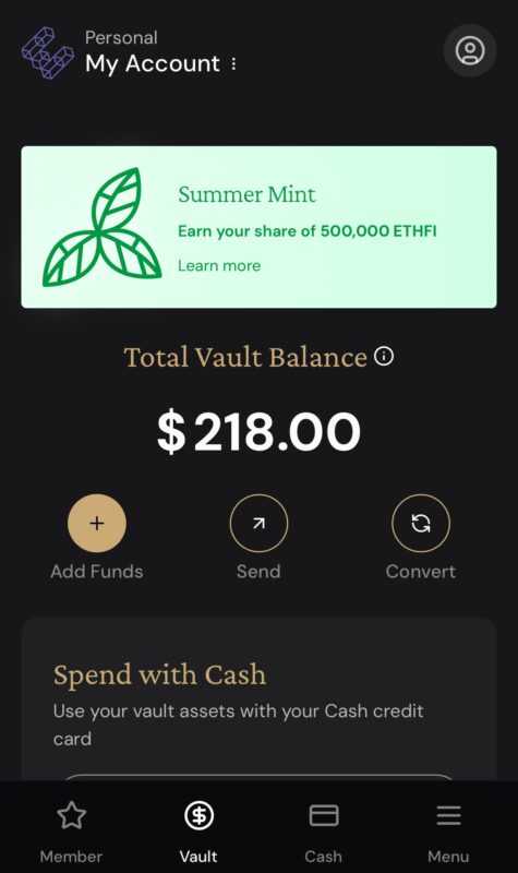 Ether.fi card 出金