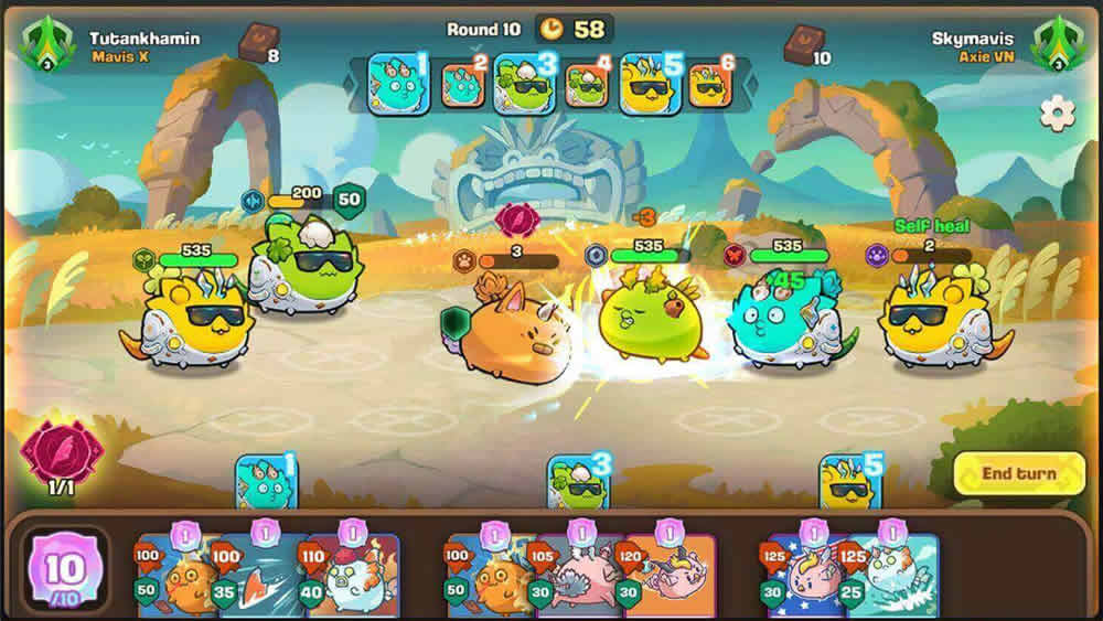 Axie Infinity游戏界面