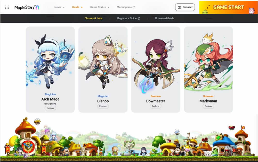 枫之谷N游戏界面