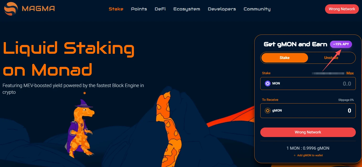 Monad主网上线,一览生态热门项目赚钱机会