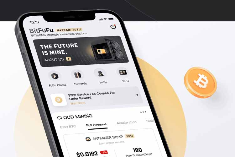 BitFuFu挖矿服务界面