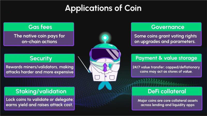 加密货币中的币和代币的区别