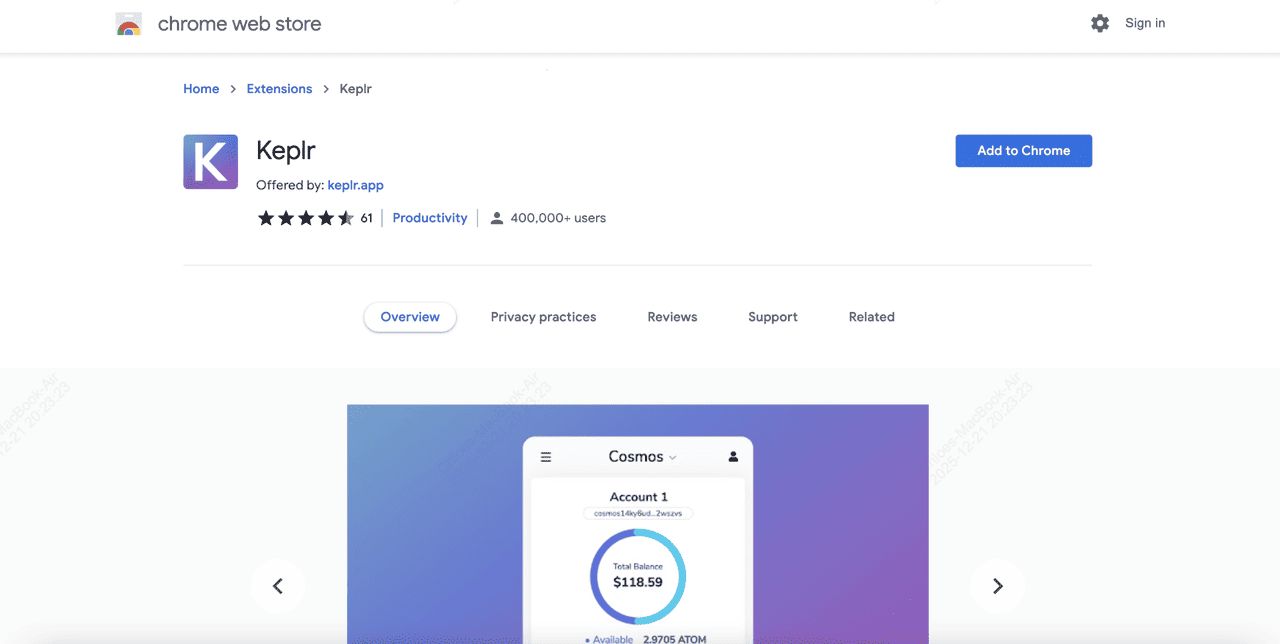 Keplr钱包深度解析:Cosmos生态首选Web3钱包设置全攻略