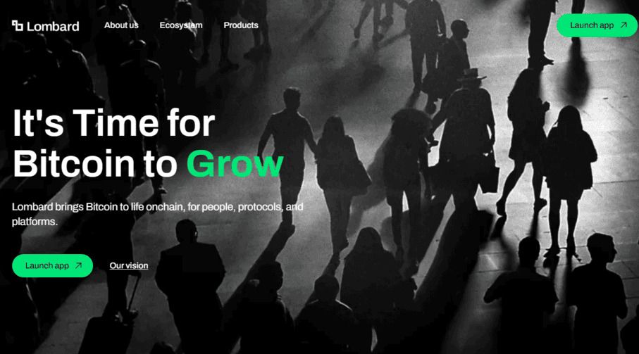 Lombard官网页面