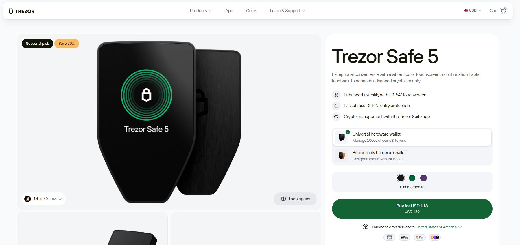 Trezor Safe 5