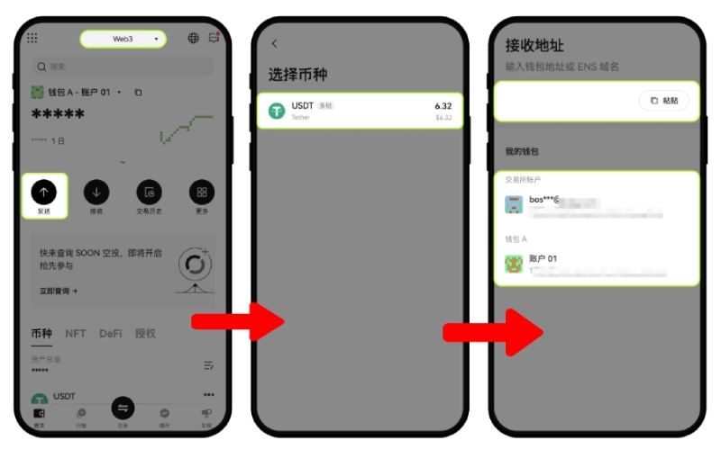 交易所提币补充步骤1