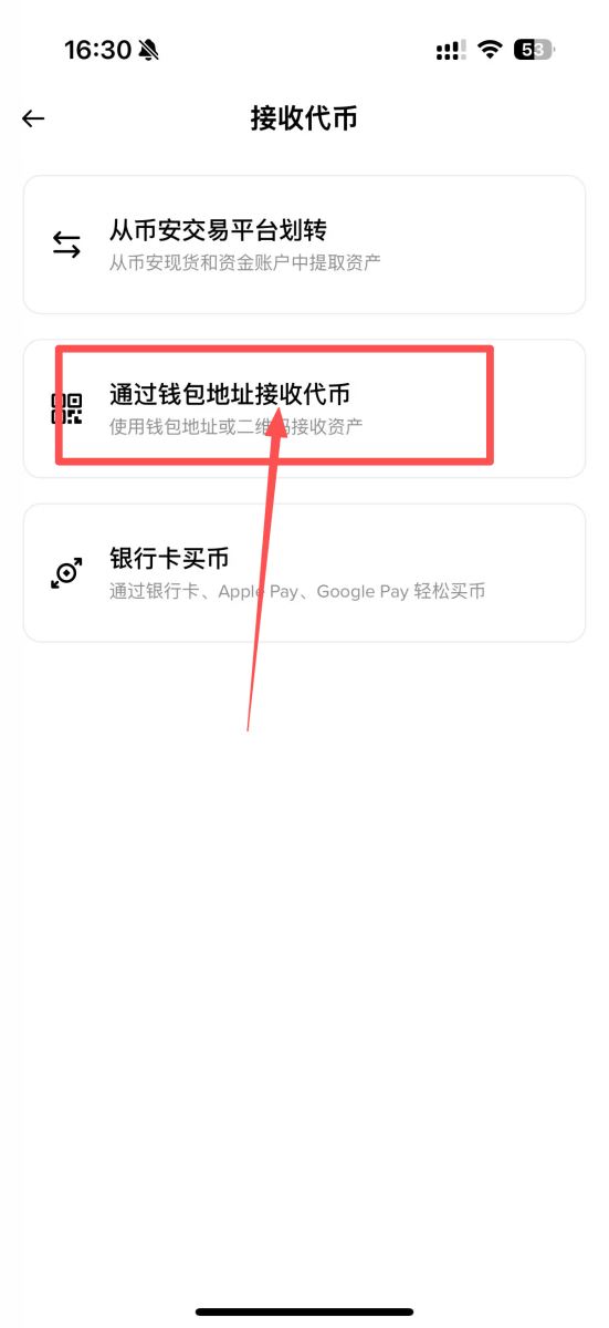 币安钱包地址生成与查看