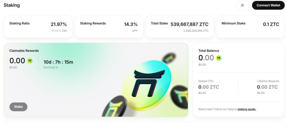 Zenchain(ZTC)币具体介绍