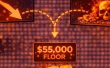 比特币价格逼近55000美元：链上投降前的最后防线