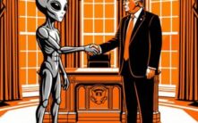 特朗普呼吁公布外星人文件后，预测市场披露赔率翻倍