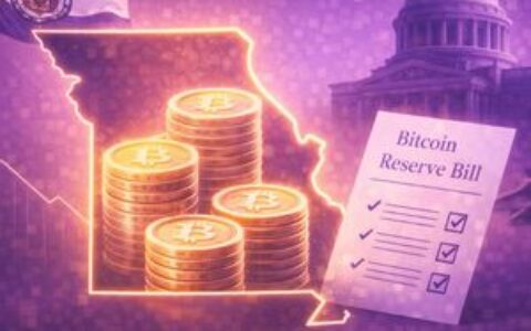 密苏里州推进比特币储备法案至众议院委员会，政策推动再进一步