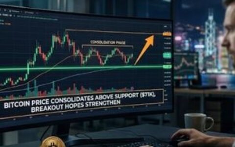 比特币价格在支撑位上方盘整，突破希望增强