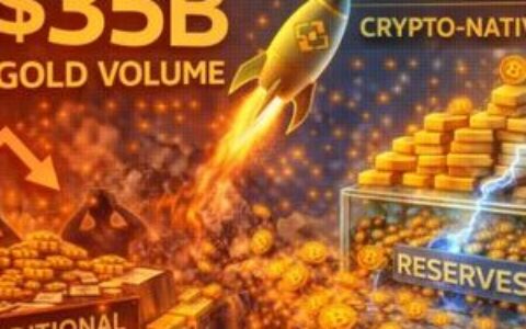 币安黄金交易量突破350亿美元：加密原生交易者正在颠覆传统商品交易
