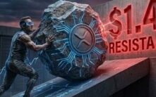 XRP价格上行受威胁，1.42美元成为关键阻力位