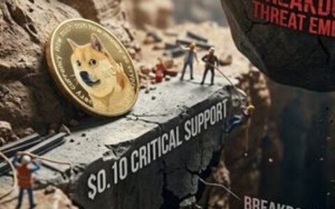 狗狗币（DOGE）滑向关键支撑位，面临跌破风险