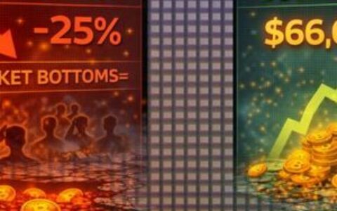血洗还是买入区？比特币6.6万美元停滞触及25%亏损阈值，历史显示与市场底部相关