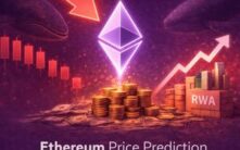 以太坊价格预测：鲸鱼推动第七个下跌月，RWA部门创150亿美元记录