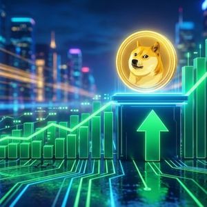 Dogecoin price chart showing Morning Doji Star formation