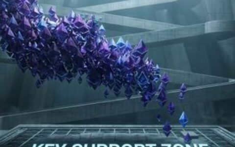 以太坊价格回调涨幅，向关键支撑区域移动